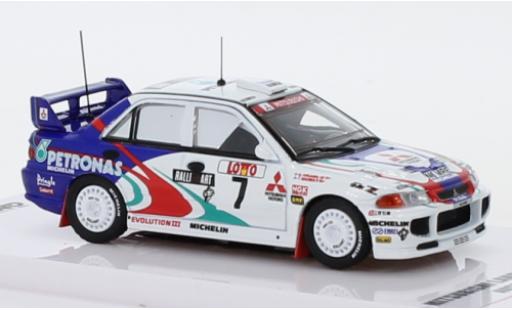 Diecast model cars Mitsubishi Lancer Evolution III Evo No.7 RalliArt Petronas Rally Australia 1996 T.M&Atilde;&curren;kinen/S.Harjanne 1/64 INNO64