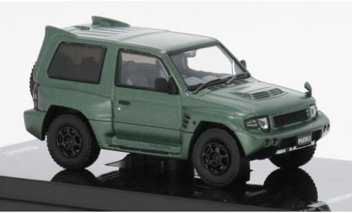 Diecast model cars Mitsubishi Pajero Evolution green 1/64 INNO64