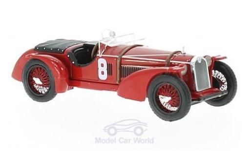Diecast model cars Alfa Romeo 8C 2300 RHD No.8 24h Le Mans 1932 R.Sommer/L.Chinetti 1/43 IXO