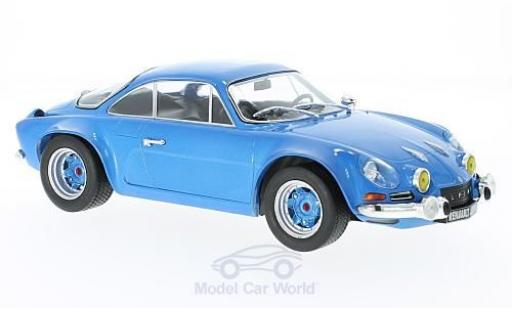 Diecast model cars Alpine A110 rallye Renault A 110 blue 1973 1/18 IXO