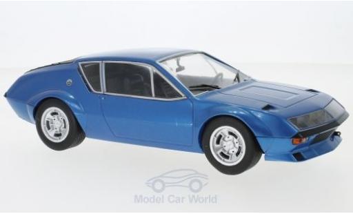 Diecast model cars Alpine A310 rallye Renault A 310 metallic blue 1974 1/18 IXO