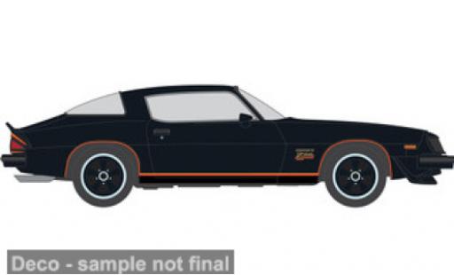 Diecast model cars Chevrolet Camaro Z28 black 1977 1/64 IXO America