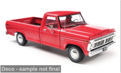 Diecast model cars Ford F-100 Pickup 00 red 1974 1/18 IXO America