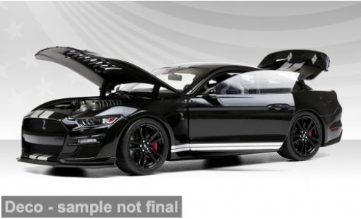 Diecast model cars Ford Mustang Shelby GT500 Ford Mustang black 2022 1/18 IXO America