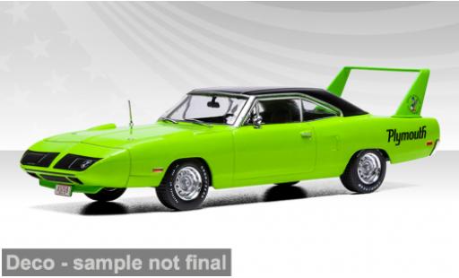 Diecast model cars Plymouth Road Runner Superbird green 1970 1/43 IXO America