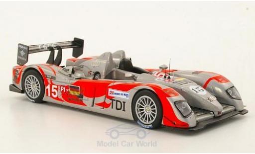 Diecast model cars Audi R10 course TDI No.15 24h Le Mans 2010 C.Bakkerud/C.Albers/O.Jarvis 1/43 IXO