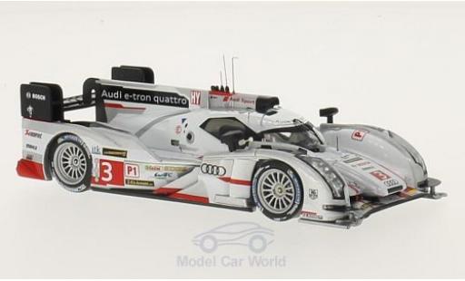 Diecast model cars Audi R18 e-tron quattro No.3 24h Le Mans 2013 L.Di Grassi/M.Gene/O.Jarvis 1/43 IXO