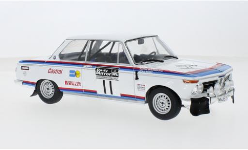 Diecast model cars Bmw 2002 rallye No.11 RAC Rally 1973 1/18 IXO