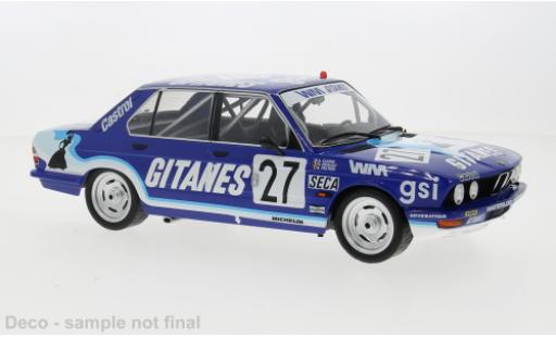 Diecast model cars Bmw 528 etcc i (E28) No.27 24h Spa 1982 1/18 IXO