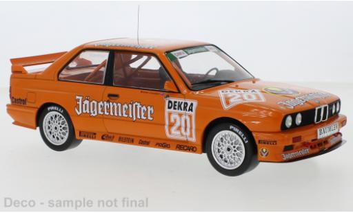 Diecast model cars Bmw M3 dtm (E30) No.20 N&Atilde;&frac14;rburgring 1992 W.Gardner 1/18 IXO