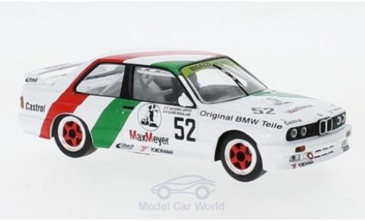 Diecast model cars Bmw M3 etcc (E30) No.52 Bigazzi 1988 J.Laffite/O.Grouillard 1/43 IXO