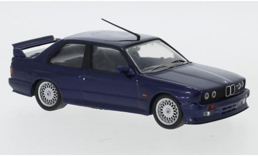 Diecast model cars Bmw M3 Sport Evolution (E30) metallic blue 1990 1/43 IXO