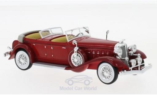 Diecast model cars Chrysler Imperial Phaeton Le Baron red 1933 1/43 IXO
