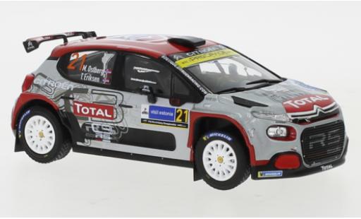Diecast model cars Citroen C3 R5 No.21 Rally WM Rally Estonia 2020 M.Ostberg/T.Eriksen 1/43 IXO