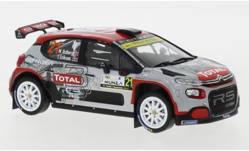 Diecast model cars Citroen C3 R5 No.21 Rally WM Rally Monza 2020 M.Ostberg/T.Eriksen 1/43 IXO