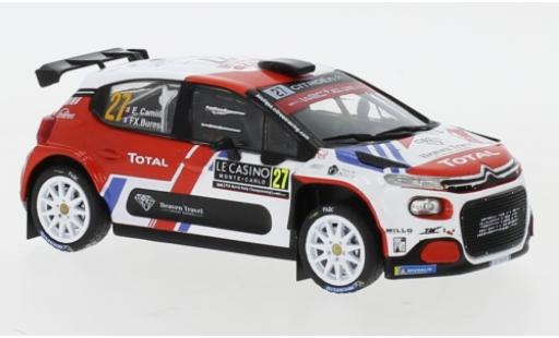 Diecast model cars Citroen C3 R5 No.27 Rally WM Rally Monte Carlo 2020 E.Camilli/X.Buresi 1/43 IXO