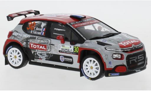Diecast model cars Citroen C3 R5 No.30 Rally WM Rally Monza 2020 Y.Rossel/B.Fulcrand 1/43 IXO