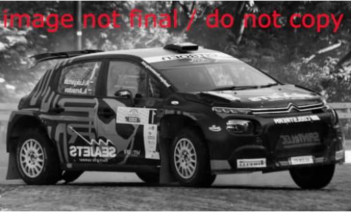 Diecast model cars Citroen C3 Rally2 No.1 Racing Seajets ERC Rally Polen 2021 1/43 IXO