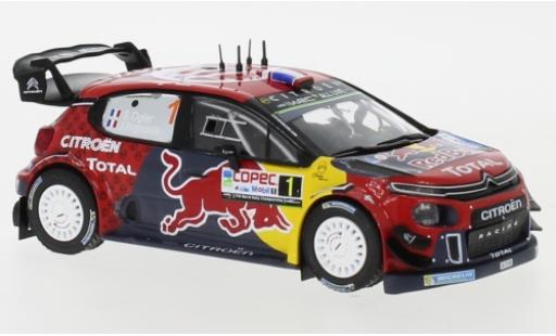 Diecast model cars Citroen C3 WRC No.1 Red Bull Rally WM Rally Chile 2019 S.Ogier/J.Ingrassia 1/43 IXO