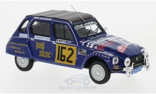 Diecast model cars Citroen Dyane course No.162 Rally WM Rally Monte Carlo 1978 M.Peyret/J.J.Cornelli 1/43 IXO