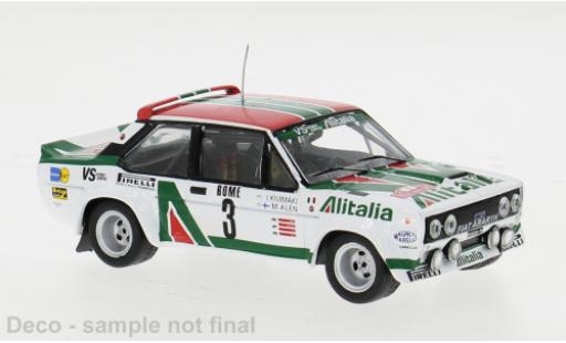Diecast model cars Fiat 131 Abarth No.3 Rally Monte Carlo 1979 1/43 IXO