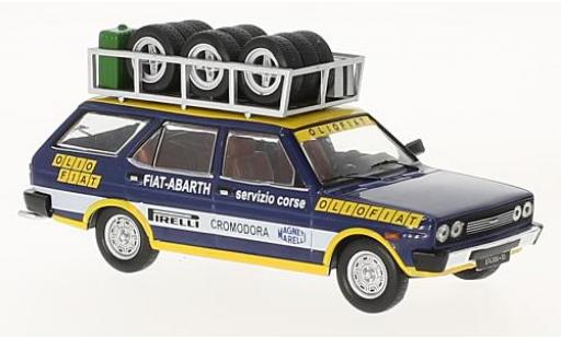 Diecast model cars Fiat 131 Panorama Olio Flat 1975 Rally Assistance 1/43 IXO