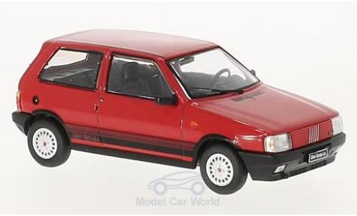 Diecast model cars Fiat Uno Turbo i.e. IE red 1984 1/43 IXO