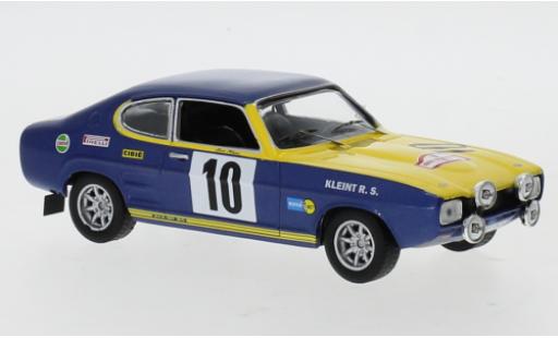 Diecast model cars Ford Capri Rally No.10 EM Rajd Polski 1972 W.R&Atilde;&para;hrl/J.Berger 1/43 IXO