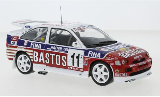 Diecast model cars Ford Escort Cosworth RS No.11 24h Ypres 1995 M.Duez/D.Grataloup 1/18 IXO
