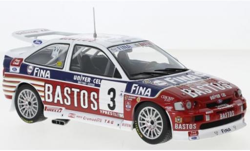 Diecast model cars Ford Escort Cosworth RS No.3 Bastos 24h Ypres 1995 1/24 IXO