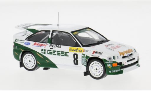 Diecast model cars Ford Escort WRC RS Cosworth Rally Monte Carlo 1994 #8 1/43 IXO