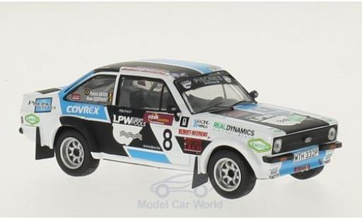 Diecast model cars Ford Escort RS MKII No.8 Boucles de Spa 2014 P.Snijers/E.Eggermont 1/43 IXO