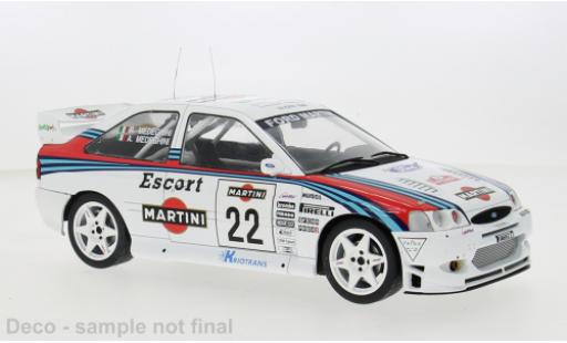 Diecast model cars Ford Escort WRC No.22 Rally Sanremo 1998 1/18 IXO