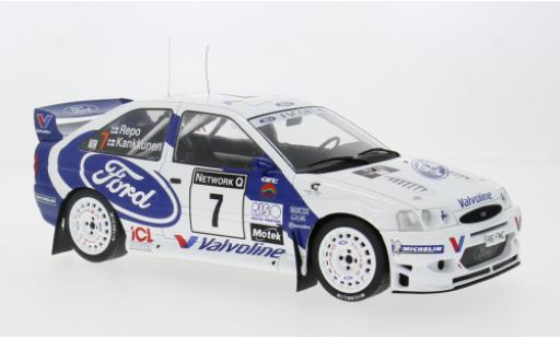 Diecast model cars Ford Escort WRC No.7 RAC Rally 1998 1/18 IXO