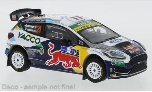 Diecast model cars Ford Fiesta R5 MkII No.21 Arctic Rally Finland 2021 A.Fourmaux/R.Jamoul 1/43 IXO