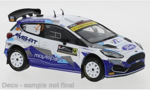 Diecast model cars Ford Fiesta R5 MkII No.23 MoviSport WRC2 Rally Acropolis 2021 N.Gryazin/K.Aleksandrov 1/43 IXO