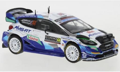 Diecast model cars Ford Fiesta WRC No.44 Rally WM Rally Monte Carlo 2021 1/43 IXO