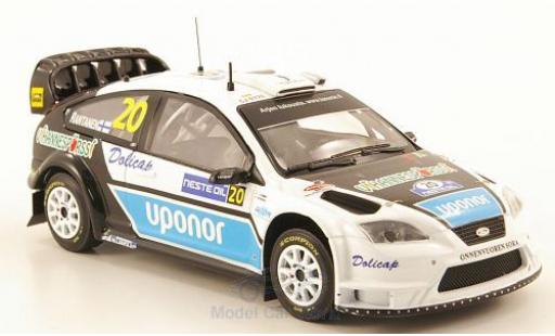 Diecast model cars Ford Focus RS WRC No.20 Uponor Rally Finnland 2008 1/43 IXO