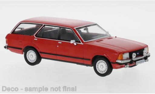 Diecast model cars Ford Granada Turnier MK II 2.8i GL red 1978 1/43 IXO