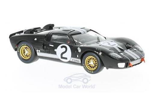 Diecast model cars Ford GT40 Mk II GT 40 No.2 24h Le Mans 1966 C.Amon/B.McLaren 1/43 IXO