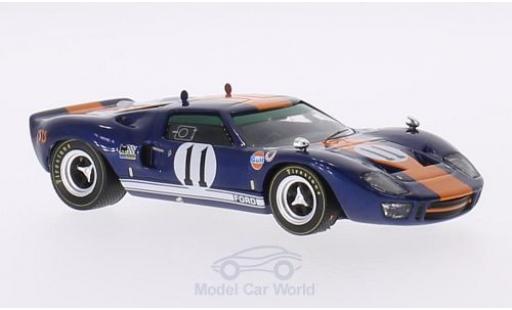 Diecast model cars Ford GT40 Mk I RHD No.11 24h Daytona 1967 J.Ickx/D.Thompson 1/43 IXO