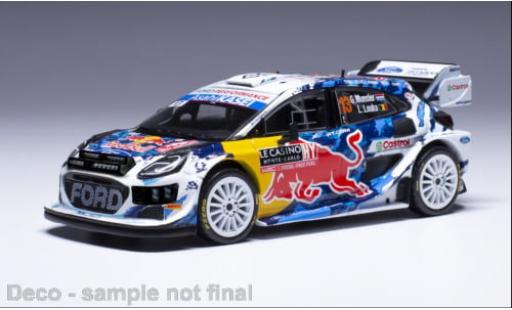 Diecast model cars Ford Puma Rally1 Rally 1 No.13 WRC Rally Monte Carlo 2024 1/43 IXO