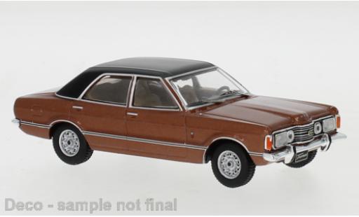 Diecast model cars Ford Taunus TC1 GLX copper 1983 1/43 IXO