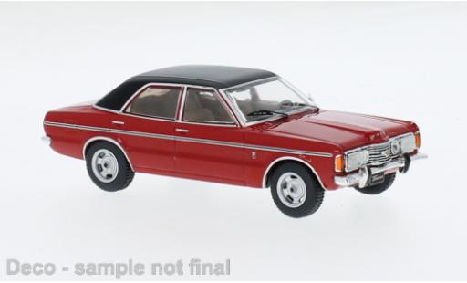 Diecast model cars Ford Taunus TC1 GXL red 1973 1/43 IXO