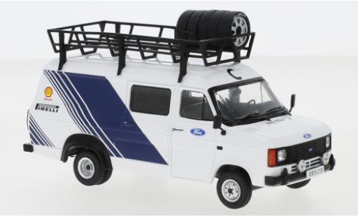 Diecast model cars Ford Transit Kastenwagen MkII Motorsport 1986 Assistance 1/43 IXO