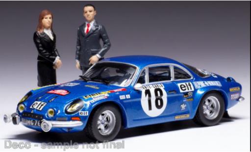 Diecast model cars Renault 18 Base Alpine 00 S No. Rally Monte Carlo 1973 1/43 IXO
