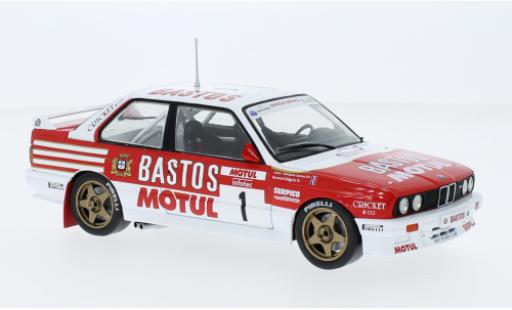 Diecast model cars Bmw M3 rallye (E30) No.1 Bastos Rally WM Rally Tour de Corse 1988 1/24 IXO