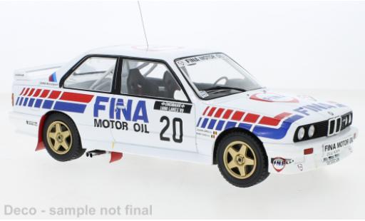 Diecast model cars Bmw M3 course E30 No.20 1000 Lakes Rally 1989 1/18 IXO