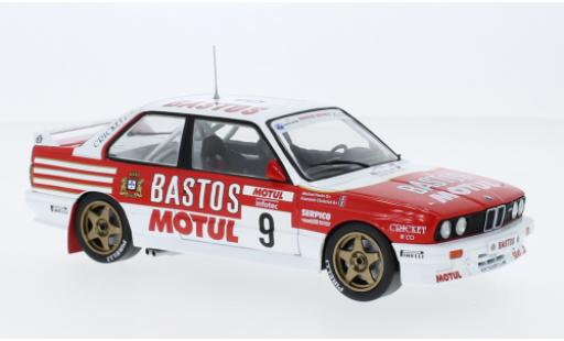Diecast model cars Bmw M3 rallye (E30) No.9 Bastos Rally WM Rally Tour de Corse 1988 1/24 IXO