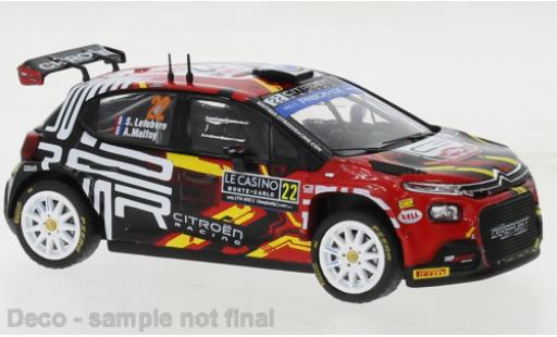 Diecast model cars Citroen C3 WRC No.24 WRC2 Rally Monte Carlo 2023 1/43 IXO
